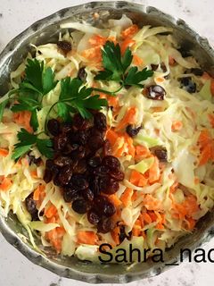 عکسی از دستور سالاد کلم