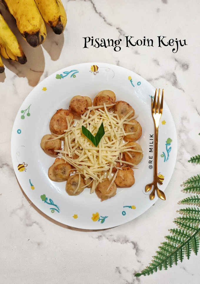 Foto resep 511. Pisang Koin Keju