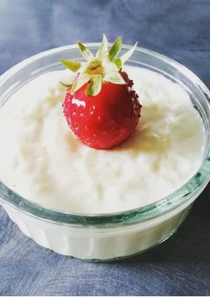 Une photo de Riz au lait