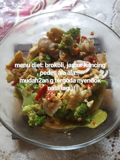 Foto resep Brokoli tumis pedas