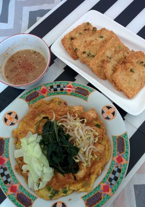 Foto resep Tahu Telur bumbu Pecel & Mendoan