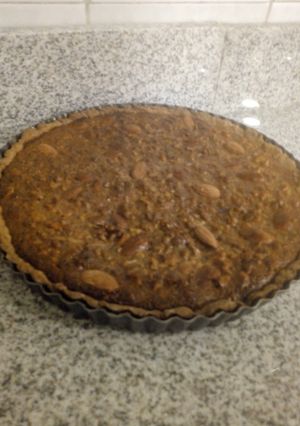 Una foto de Kuchen de nuez y almendras