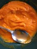 Crema zanahoria, naranja y jengibre