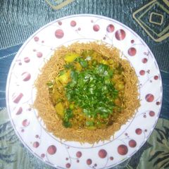 Dry poha A picture of Dry poha.