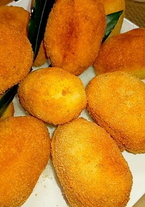 Una foto de Bombas de papa rellenas