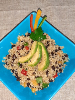Una foto de Ensalada de quinoa