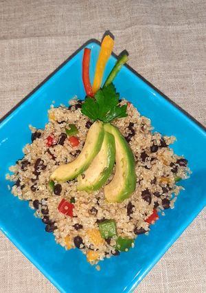 Una foto de Ensalada de quinoa