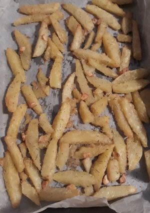 O poză a rețetei Cartofi crocanți la cuptor.