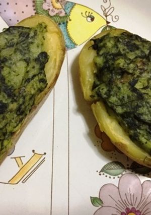 Una foto de Papas gratinadas