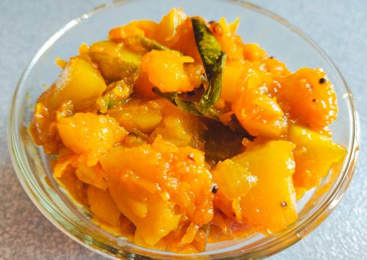 How to Prepare Favorite Parangikai Poriyal/Pumpkin Fry