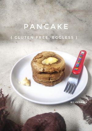 Foto resep Pancake (Gluten Free, Eggless)