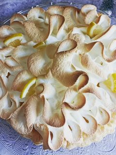 Une photo de Tarte au citron meringuée