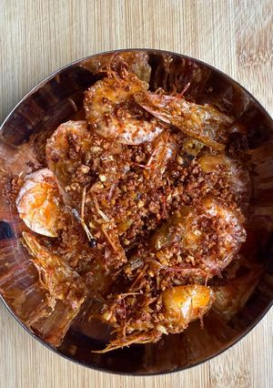 Foto resep Udang goreng bawang