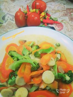 Foto resep Oseng brokoli wortel