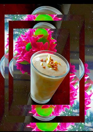 A picture of Sweet potato banana smoothie.