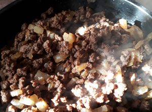 Una foto de Carne de soya o soja receta fácil
