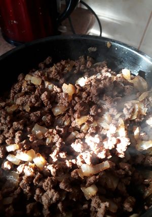 Una foto de Carne de soya o soja receta fácil