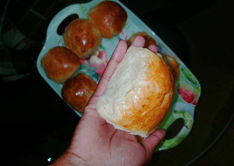 Steps to Make Homemade Milky Soft bread rolls