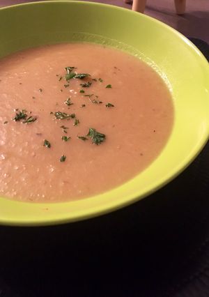 Une photo de Velouté de radis noir