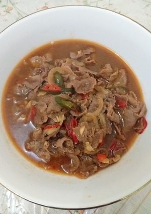 Foto resep Tumis sapi lada hitam