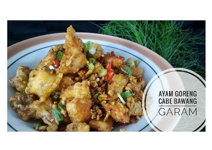 Ayam Goreng Cabe Bawang Garam