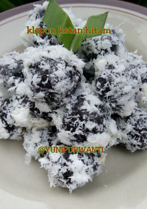 Foto resep Klepon ketan hitam