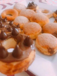 صورة لوصفة دونات بدون زيت بالفرن