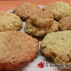 A picture of Revithokeftedes in the oven.