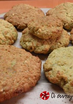 A picture of Revithokeftedes in the oven.
