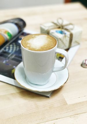صورة لوصفة كابتشينو لذيذ ☕️