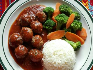 Albóndigas en Chipotle