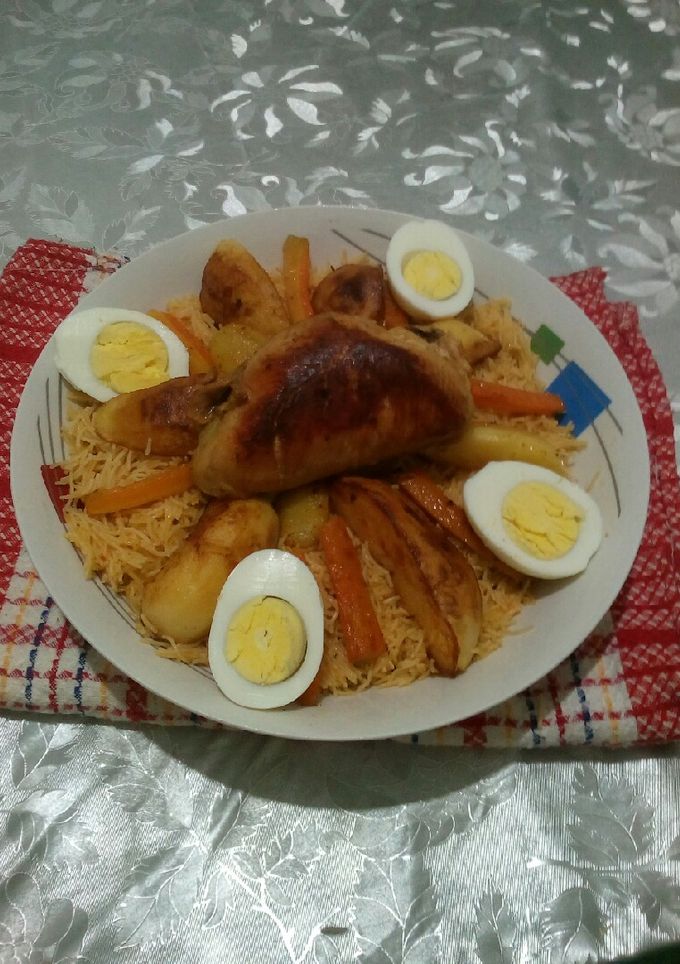 صورة لوصفة شعيرية مجمرة