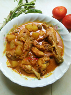 ডাঁটা দিয়ে আচারি মুরগির ঝোল (danta diye achari murgir jhol recipe in bengali) রেসিপির প্রধান ছবি