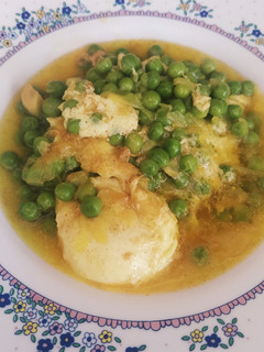 Una foto de Guisantes con huevo/Chicharitos con huevo