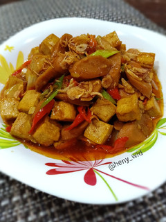 Foto resep Sosis & Tahu Saus Pedas