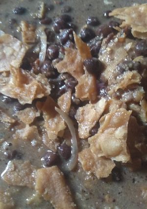 A picture of Kaale chole.