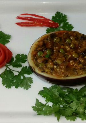 A picture of Baingan Ka Bharta.