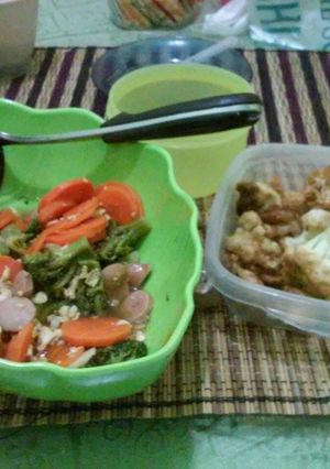 Foto resep Dinner with Veggies