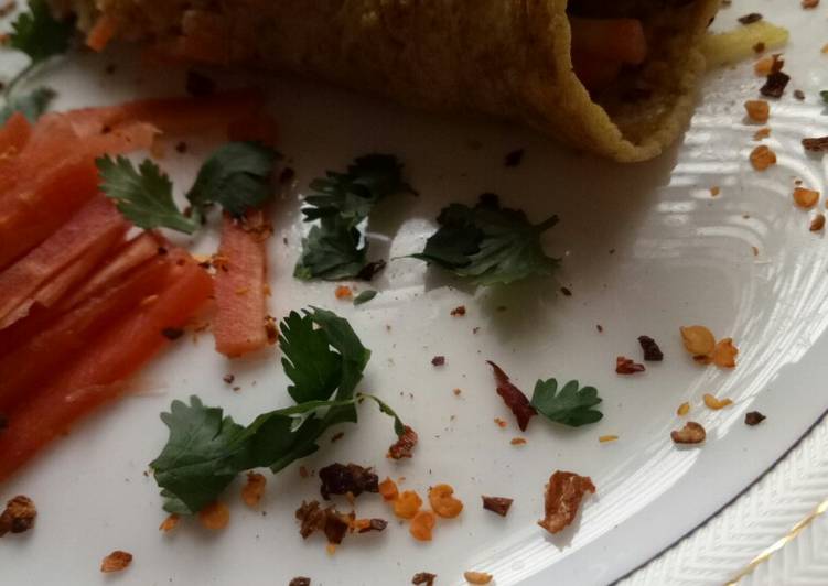 Recipe of Quick Egg wrap/egg roll