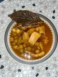 Garbanzos con Choco/Sepia 🦑