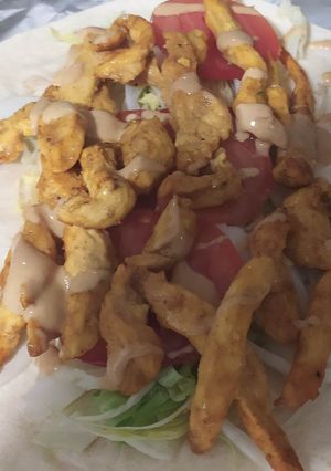 Una foto de Dürüm de pollo