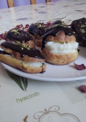 صورة لوصفة اكلير بالزيت