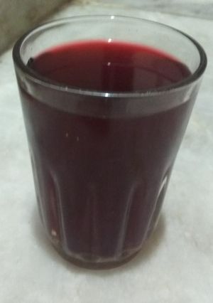 A picture of Beetroot Pomegranate Juice.