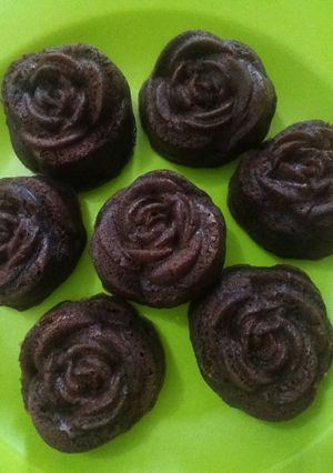 Foto resep Brownies Bunga Mawar edisi kedua (no mixer)
