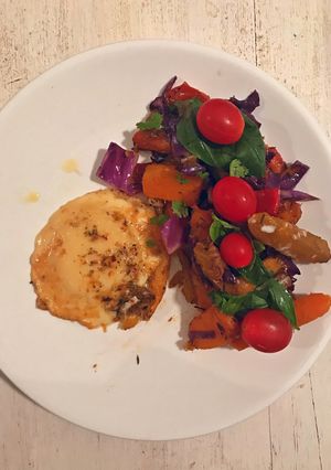 Una foto de Explosión de sabor vegetariano y sin gluten