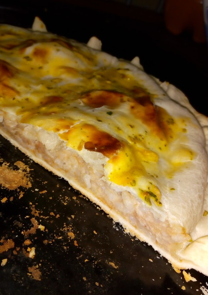 Una foto de Tarta de arroz y atún