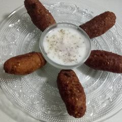 A picture of Potatoes rolls (Navratri vrat special).