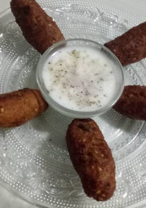 A picture of Potatoes rolls (Navratri vrat special).