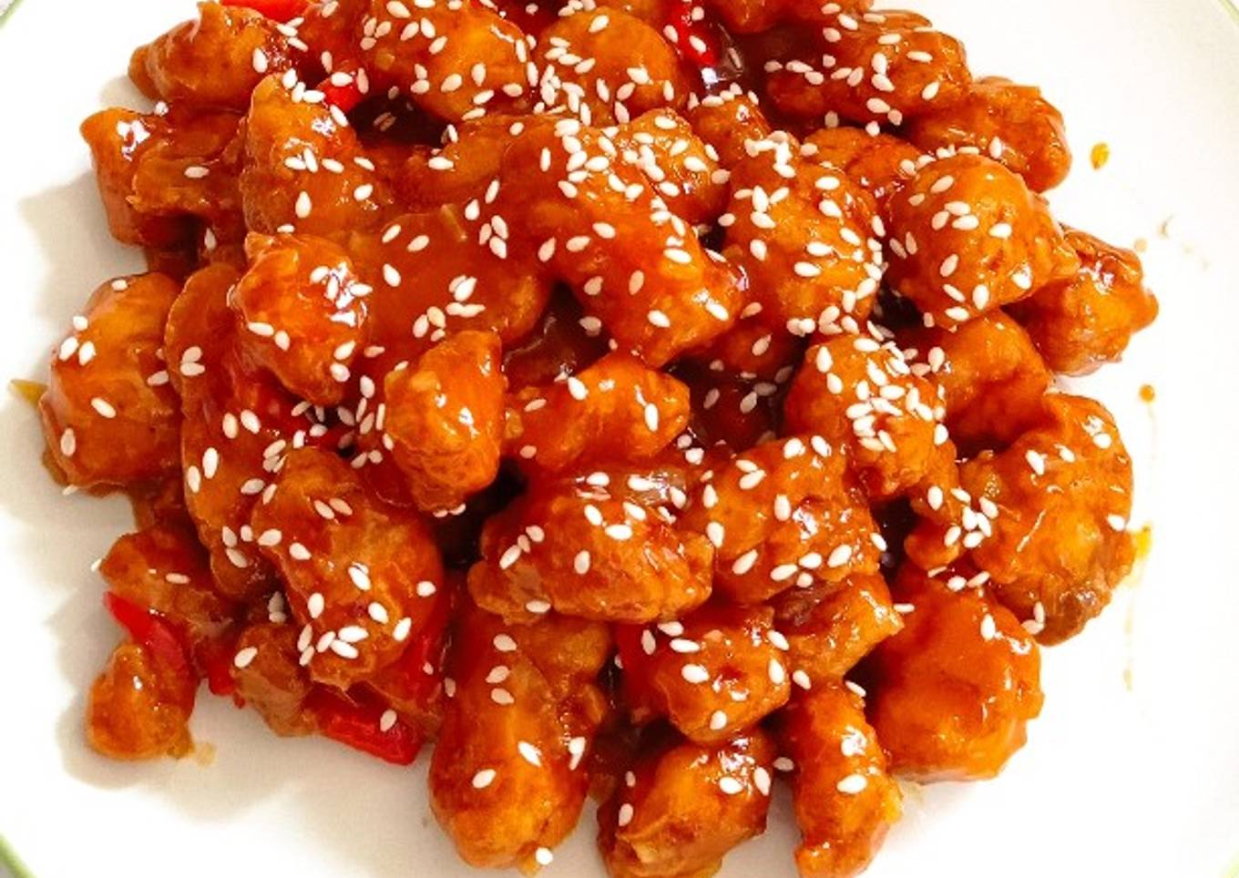 Chicken Popcorn ala Korea