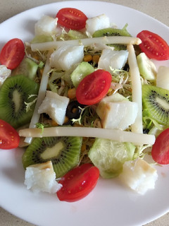 Una foto de Ensalada de bacalao